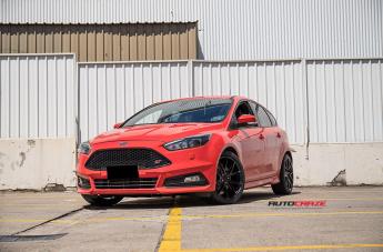 FORD FOCUS  5 STUD  MISANO MATTE BLACK